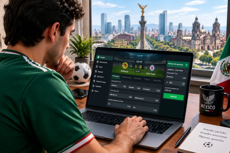 ¿Cómo funciona la apuesta ganador del partido en México y qué revisar en Betroia?